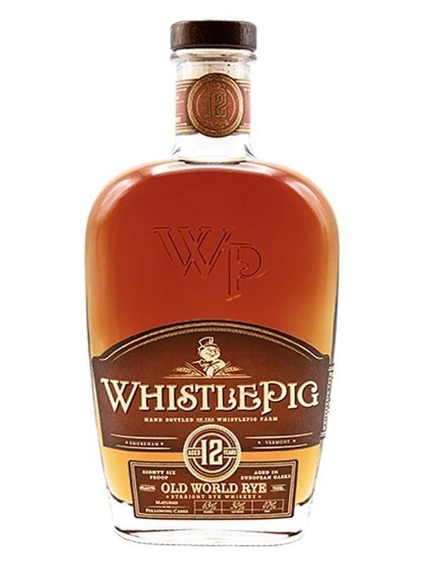 WHISTLE PIG RYE 12YR WHISKEY OLD WORLD (750ML)